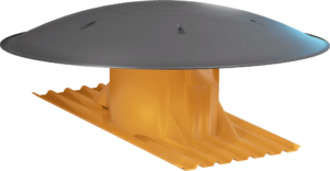exaustor industrial axial de telhado com domus tecvent