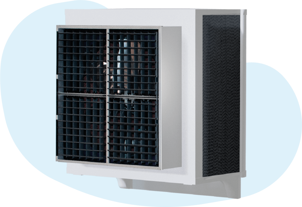 climatizador evaporativo para ventilação em pequenas e médias empresas