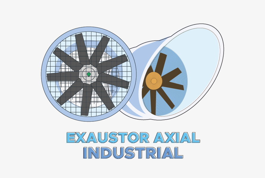 exaustor axial industrial