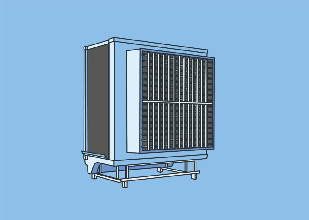 Como surgiu o climatizador evaporativo?
