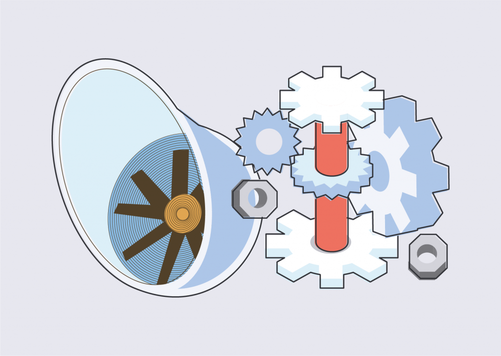 Como é o processo de ventilação industrial